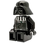 Relógio Despertador Darth Vader da Star Wars Lego