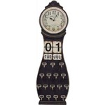 Relógio e Calendário Parede Madeira com Gancho Goods Br 146x46x4cm