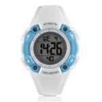 Relógio Feminino Iridium Azul Es098 - Atrio