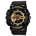 Relógio G-Shock GA-110GB Preto/Dourado