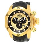 Relógio Invicta 20443 Venom Black Gold Ouro 18k com Cronógrafo