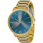 Relógio Lince Feminino Dourado Lrgj043l D2kx