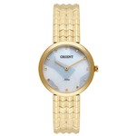 Relógio Orient Feminino Dourado Fgss0091 B1kx