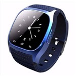 Relógio Smart Watch Bluetooth M26s Azul Android
