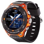 Relógio Smartwatch Casio Gps Orange WSD-F20