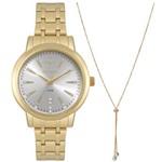 Relógio Technos Feminino Trend Dourado 2115mrs/k4k