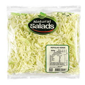 Repolho Verde Fatiado Natural Salads Premium 300g