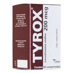 Repositor Hormonal Tyrox 200 Mcg 60 Comprimidos Cepav