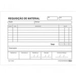 Requisição de Material Simplificado - 50 Folhas 152307