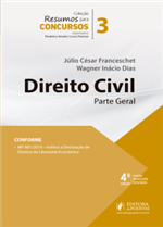 Resumos para Concursos - V.3 - Direito Civil - Parte Geral (2019)