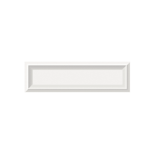 Revestimento Invertido Branco Brilhante Retificado 7x24cm Caixa com 12 Peças - 2259 - Ceusa - Ceusa