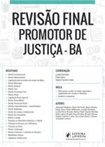 Revisão Final - Promotor de Justiça - Bahia - Dicas Ponto a Ponto do Edital (2018)