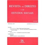Revista de Direito e de Estudos Sociais, Julho-dezembro - 2007, Ano Xlviii, Nos 3-4
