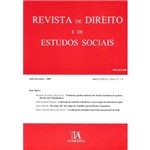 Revista de Direito e de Estudos Sociais, Julho-dezembro 2009 - Ano L (xxiii da 2.a Serie) Nos 3-4