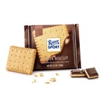 Ritter SPORT Butter Biscuit Importado - Chocolate com Biscoito (100g)
