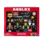 Roblox Boneco Colecionavel com 6 Unidades Mix & Match Robot Riot - Fun Divirta-se Roblox Colecionavel Mix & Match Robot Riot - Fun Divirta-se