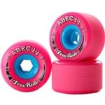 Roda ABEC 11 Classic Freeride Stone Ground 70mm 78A Pink