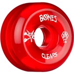Roda Bones SPF Clears Red 58mm