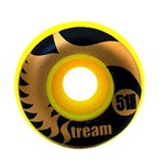 Roda para Skate Stream 51mm - Amarelo