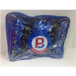 Roller Galaxy Azul Roda em PVC com Luzes 30/33 Polibrinq