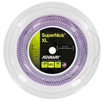 Rolo de Corda de Squash Ashaway SuperNick XL 17 / 1.25 (Rolo com 110 Metros)-Branco / Azul / Vermelho-1.25-R1