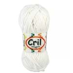 Rolo de Lã Cril 40g - Branco