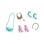 Roupa Barbie FAB Acessórios Verde/Rosa CMR78 - Mattel