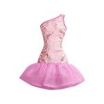 Roupa Barbie Fab Look Fashion Rosa Brilhos Cfx65 - Mattel