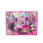 Roupa Barbie Fashionistas 3 Conjuntos - Mattel