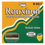 Rouxinol - Cordas para Violão Nylon Preto/dourada R53a