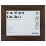 Rústico Kit Moldura 15 Cm X 20 Cm Castanho