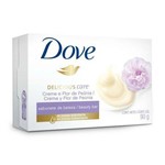Sabonete Dove Delicious Care Creme e Flor de Peônia com 90g
