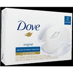 Sabonete em Barra Uso Diário Dove 90g Hidratante 1/4 L+p- C/2