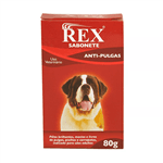 Sabonete Look Farm Rex AntiPulgas para Cães Adultos 80g