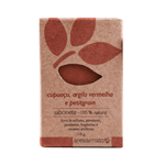 Sabonete Natural de Cupuaçu, Argila Vermelha e Petitgrain 115g - Ares de Mato