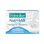 Sabonete Palmolive Nutri Milk Esfoliante Barra 90g