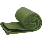 Saco de Dormir Cobertor Camping Coleman Stratus Fleece Verde