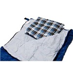 Saco de Dormir com Travesseiro Sgima Ideal para Temperaturas de 0°C a 5°C 200x80x55cm Guepardo