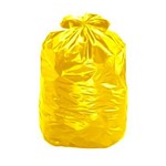 Saco de Lixo Reforçado Amarelo