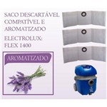 Sacos P/ Aspirador de Pó Electrolux Flex 1400 Aromatizado