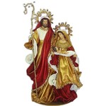 Sagrada Família Dourado e Branco 55 Cm - Santini