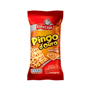 Salgadinho de Trigo Elma Chips Pingo D´ouro Bacon 90g