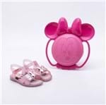 Sandália Grendene Infantil Disney Minnie Magic Bowl Rosa 20