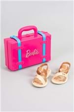 Sandália Infantil Barbie Volta ao Mundo DIVERSOS - BEGE 27