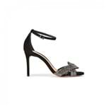 Sandália Salto Braid Glitter Black Schutz | G&Co Shoes