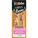 Sanduíche Pão Integral com Peito de Peru Sodebo 150g