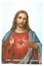 Santinhos de Oração Sagrado Coração de Jesus | SJO Artigos Religiosos