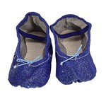 Sapatilha Infantil Ballet Glitter Azul Escuro – Banho Maria