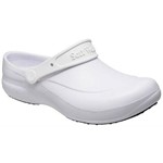 Sapato Aberto Branco Ref. Bb60 - [ Hospitalar | Enfermagem | Gastronomia ] Softworks