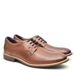 Sapato Casual Masculino em Couro Fork 104-11 Whisky